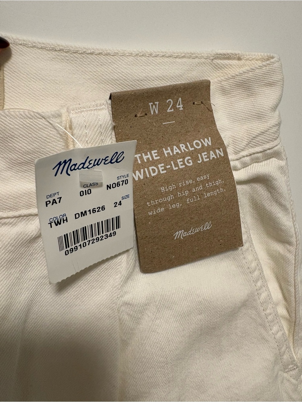 Madewell—The Harlow Wide-Leg Jean